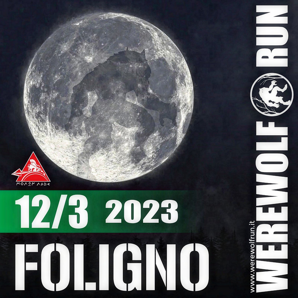 Werewolf Run Series - Foligno!
4 Tappe - 10km - 12 Marzo 2023